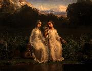Louis Janmot Virginitas oil painting on canvas